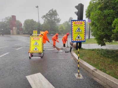 ​最大降雨量92.0毫米，杭州城管：所有积水点均及时处置完毕