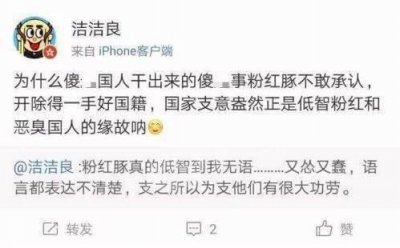 ​洁洁良微博说的粉红豚是什么意思 粉红豚代表含义介绍