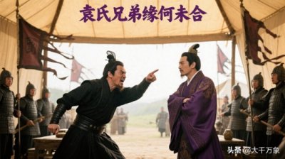高开低走的汝南袁氏：袁绍和袁术为什么不联手争夺天下？