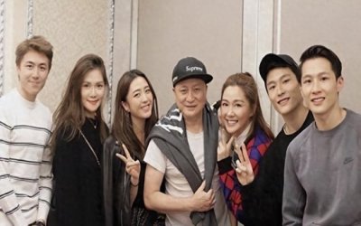 ​刘嘉玲刘德华齐聚，汤镇业女儿婚礼星光，双胞胎同台私生子没现身
