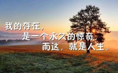 ​2020致自己很现实的一段话人生感悟，每一句都很潮很走心