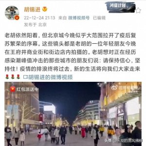 ​62岁胡锡进病了8天仍未康复，曾说要凭6粒退烧药击败奥密克戎