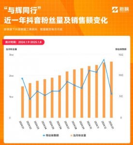 ​一年卖货超百亿，“与辉同行”成2024抖音最卖座直播间|新榜洞察