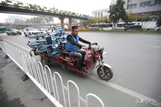 他被称共享单车锦衣卫,3年剪单车私锁3万把,最多1天45把