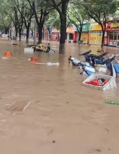 ​浙江丽水降雨致城市内涝，多部门抢险居民生活基本恢复