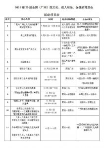 ​第20届广州性文化节博览会即将开幕，十大亮点提前看