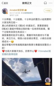 ​姚安娜发文，回应争议